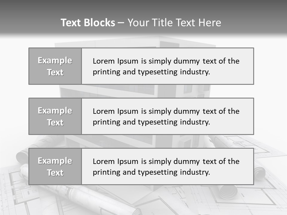 Office Building Facade Ideas PowerPoint Template