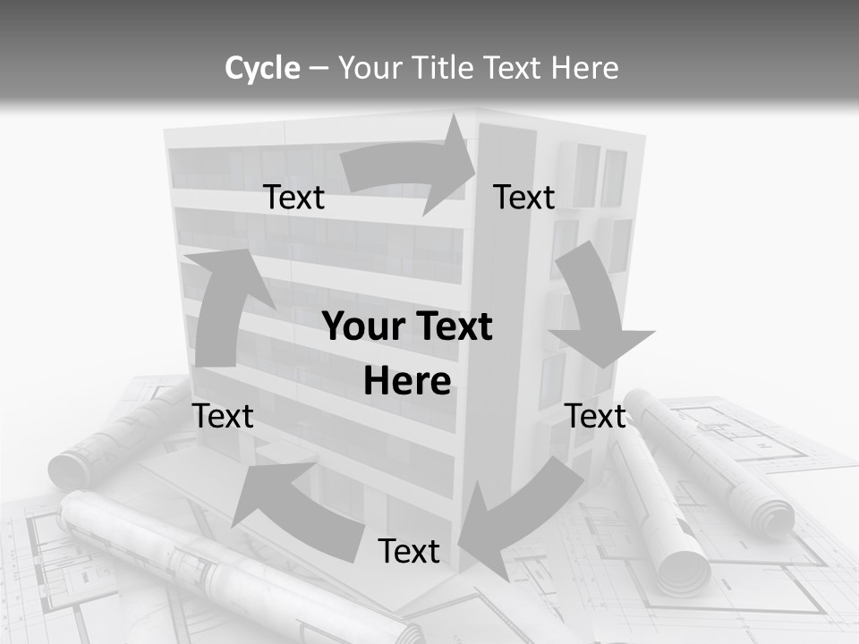 Office Building Facade Ideas PowerPoint Template