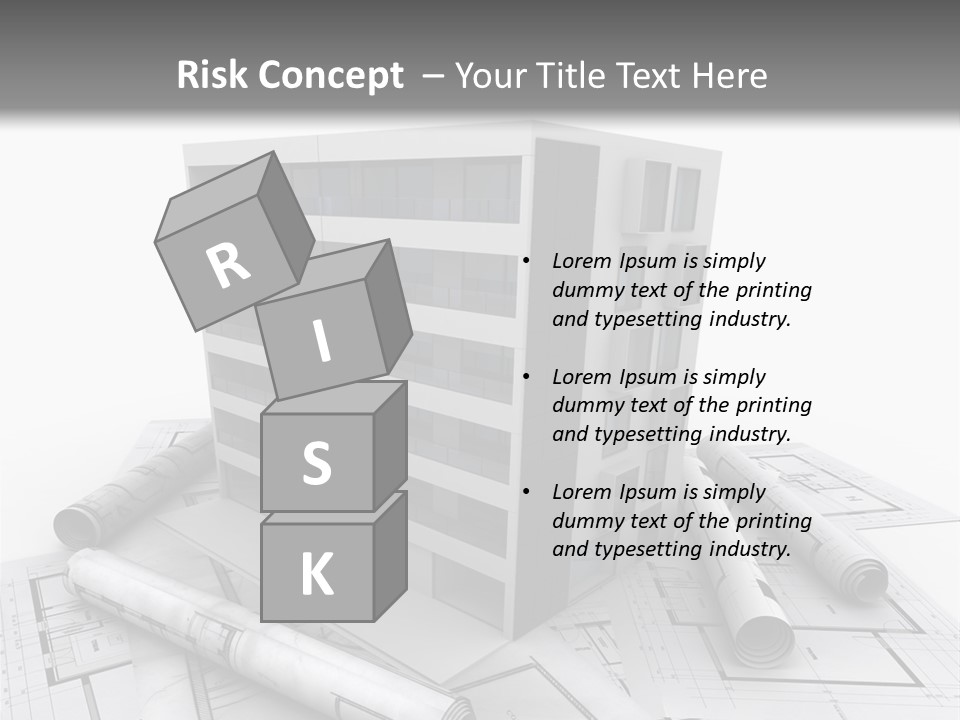 Office Building Facade Ideas PowerPoint Template