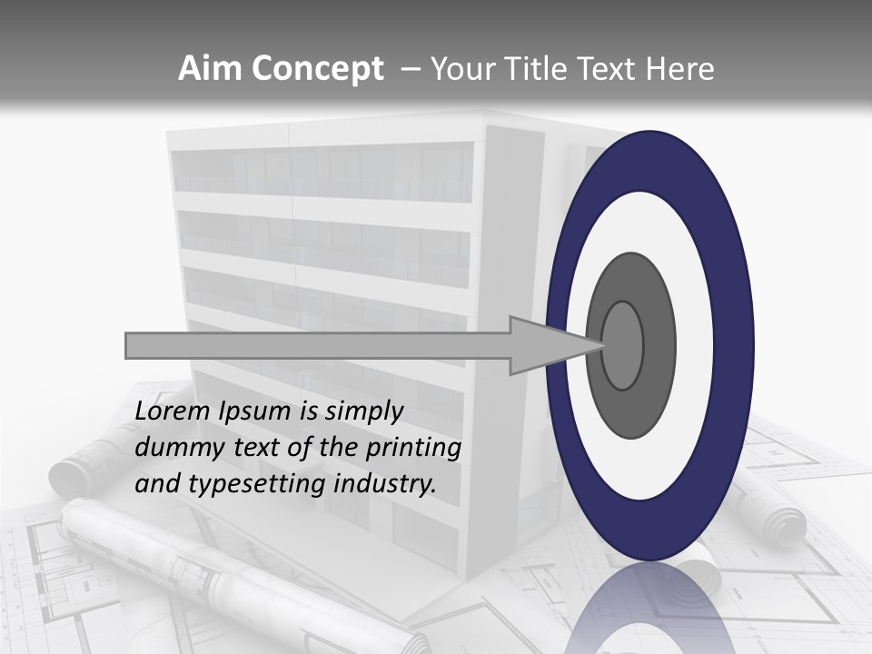 Office Building Facade Ideas PowerPoint Template