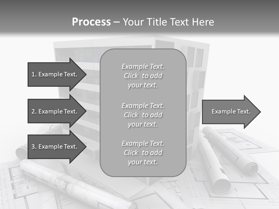 Office Building Facade Ideas PowerPoint Template