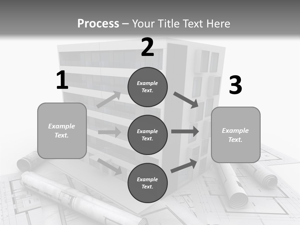 Office Building Facade Ideas PowerPoint Template
