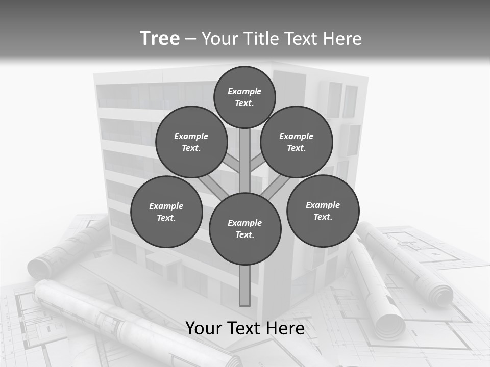 Office Building Facade Ideas PowerPoint Template