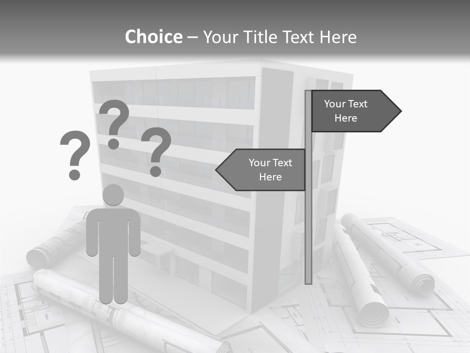 Office Building Facade Ideas PowerPoint Template