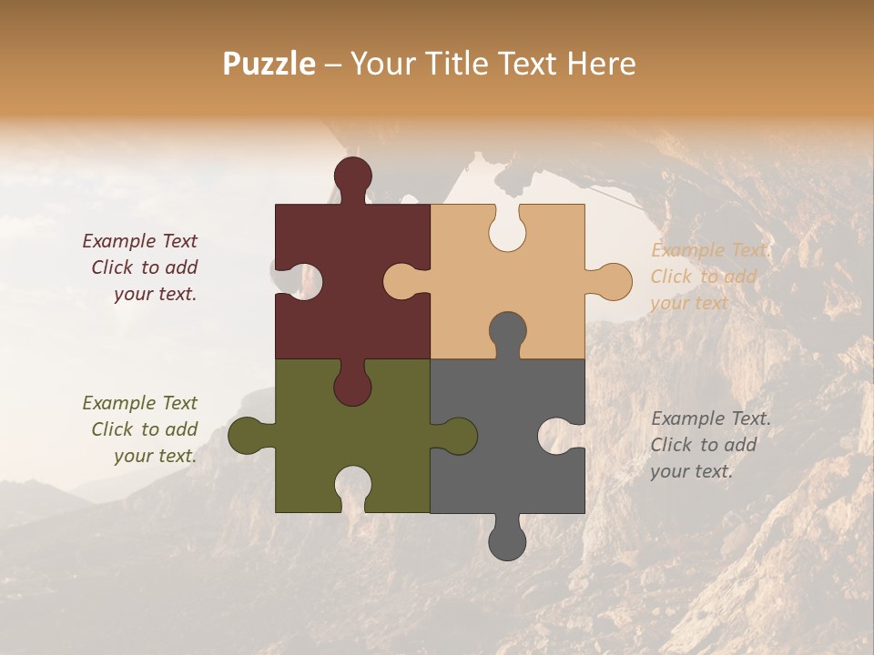 Nature Outdoor Sport PowerPoint Template