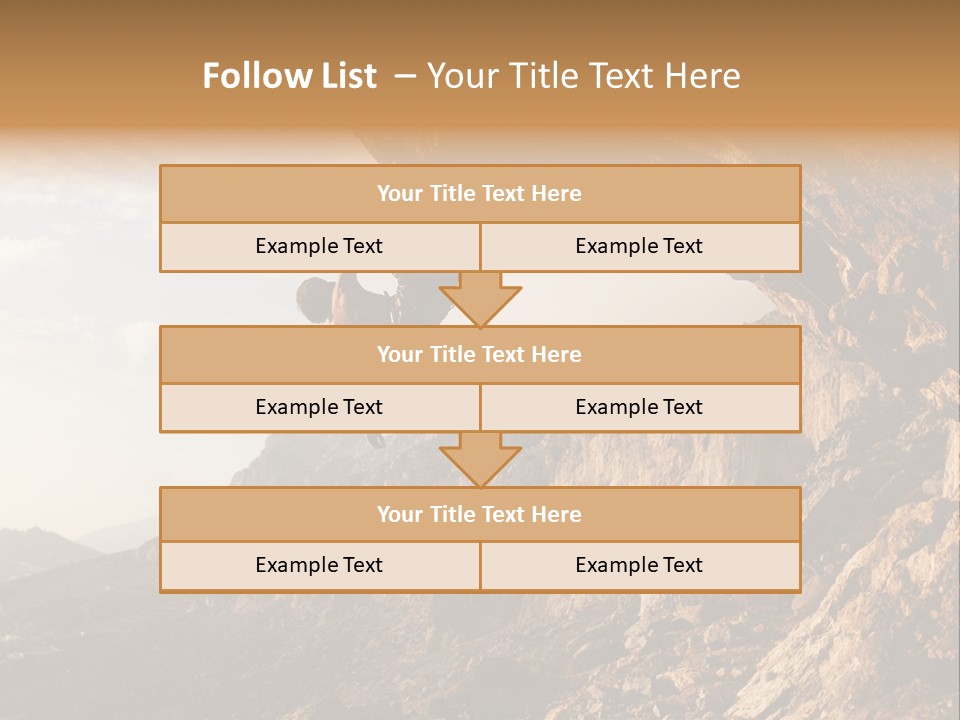 Nature Outdoor Sport PowerPoint Template