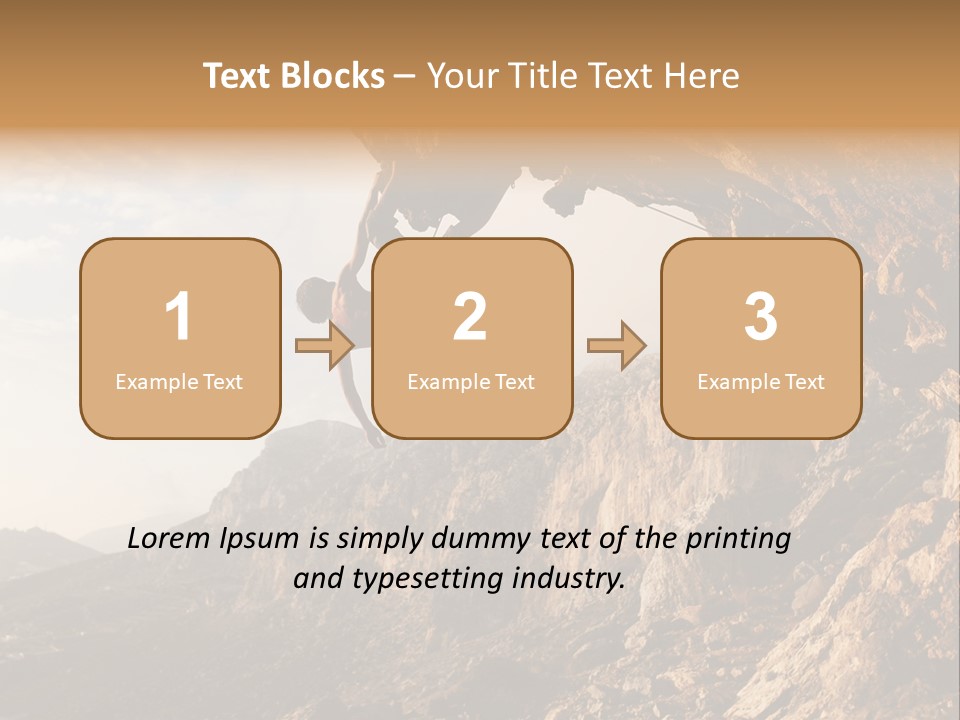 Nature Outdoor Sport PowerPoint Template