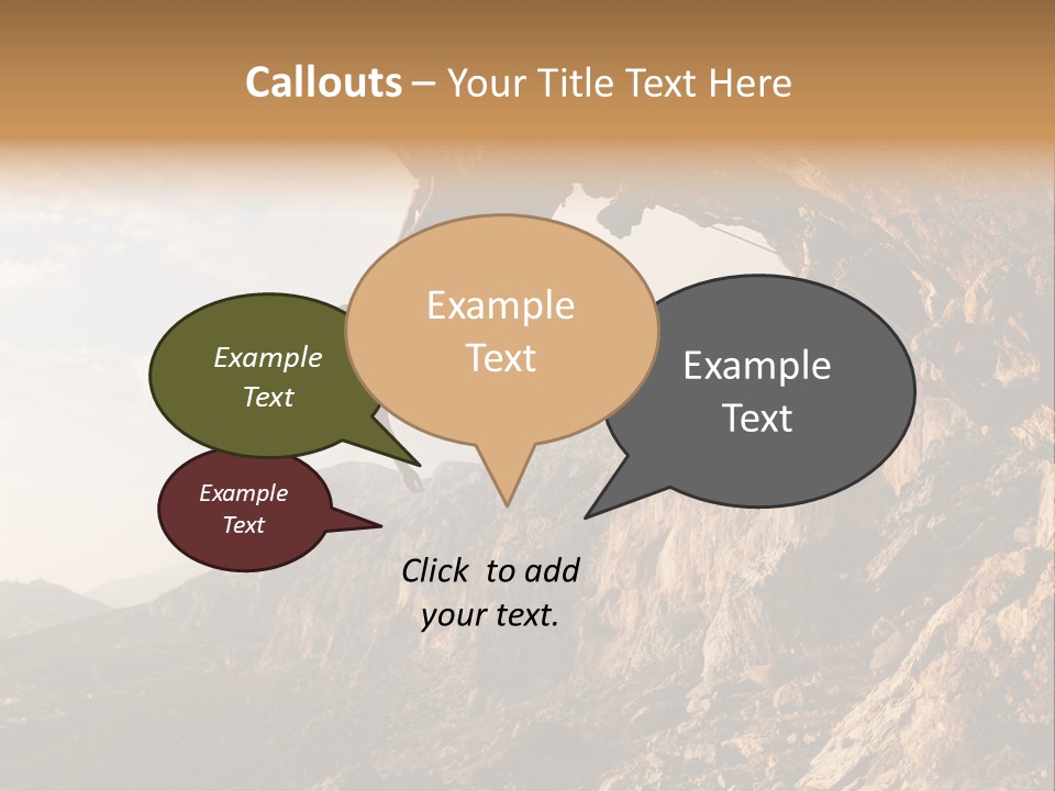 Nature Outdoor Sport PowerPoint Template