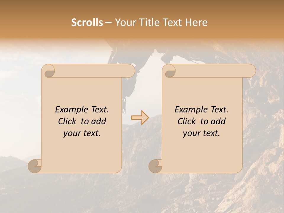 Nature Outdoor Sport PowerPoint Template