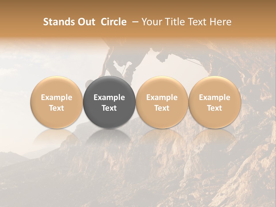 Nature Outdoor Sport PowerPoint Template