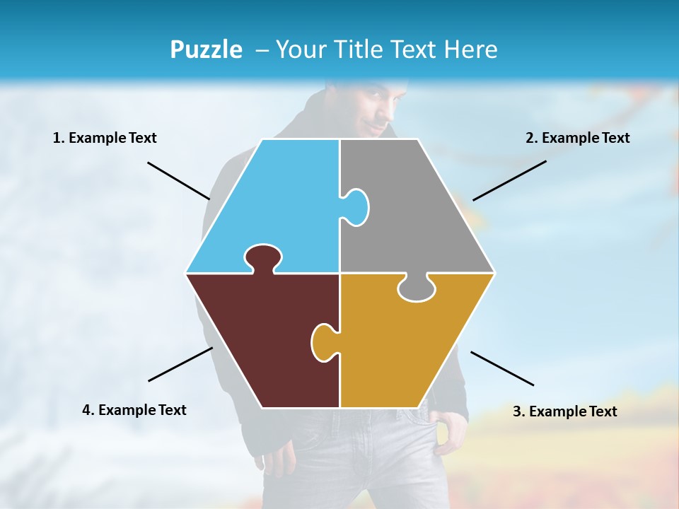 Optimistic Autumn Background PowerPoint Template