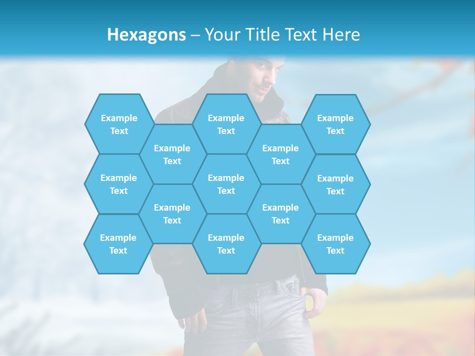 Optimistic Autumn Background PowerPoint Template