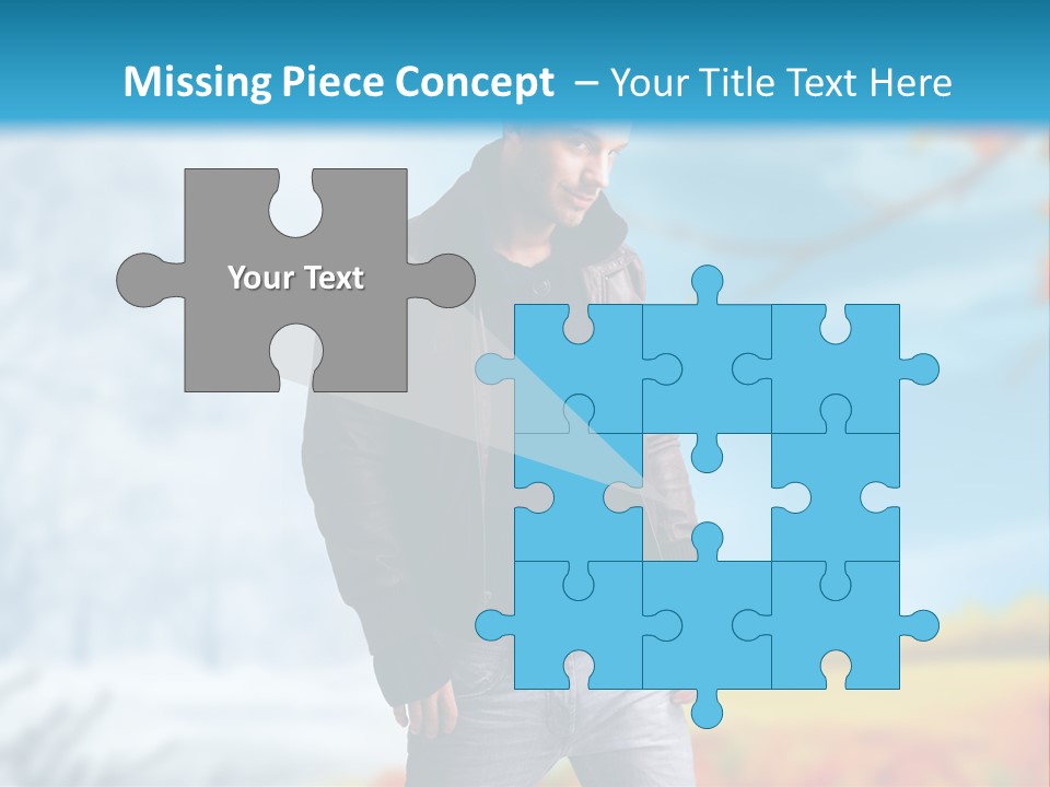 Optimistic Autumn Background PowerPoint Template