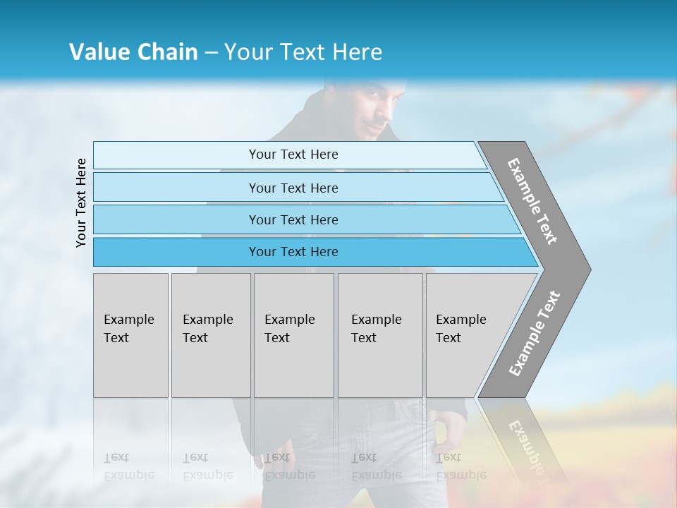 Optimistic Autumn Background PowerPoint Template