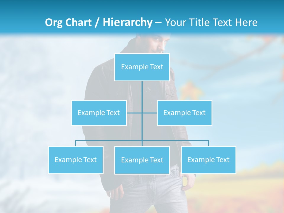 Optimistic Autumn Background PowerPoint Template