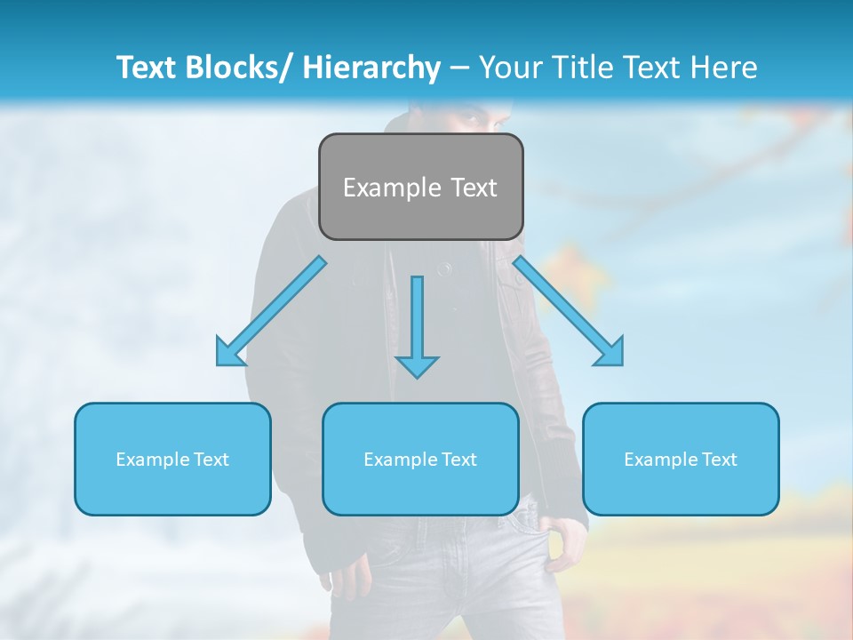 Optimistic Autumn Background PowerPoint Template