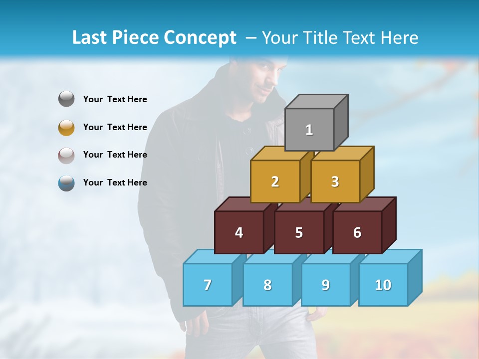 Optimistic Autumn Background PowerPoint Template