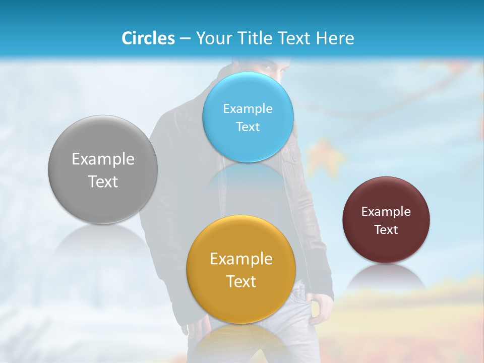 Optimistic Autumn Background PowerPoint Template