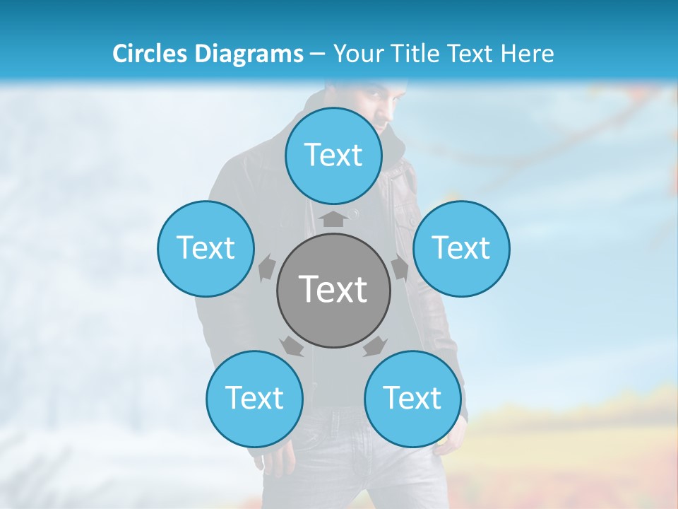 Optimistic Autumn Background PowerPoint Template