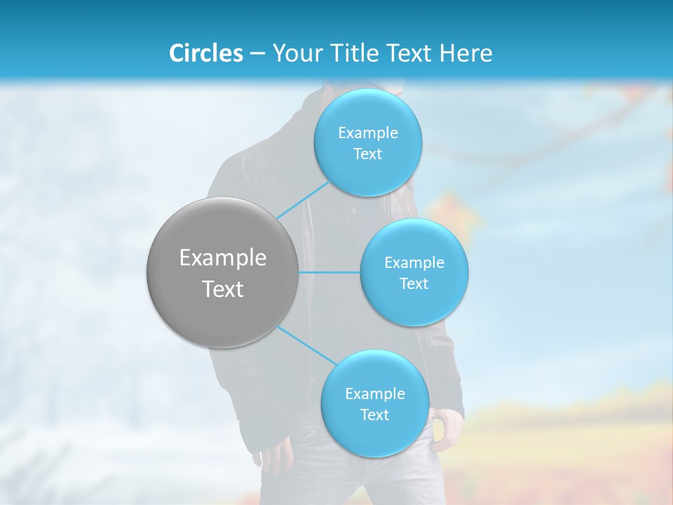 Optimistic Autumn Background PowerPoint Template