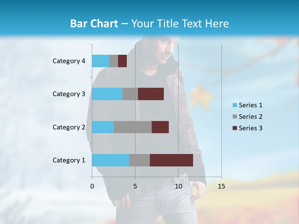 Optimistic Autumn Background PowerPoint Template
