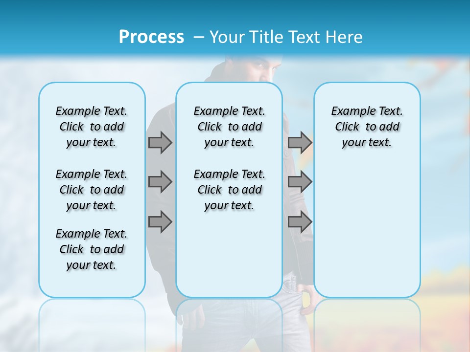 Optimistic Autumn Background PowerPoint Template