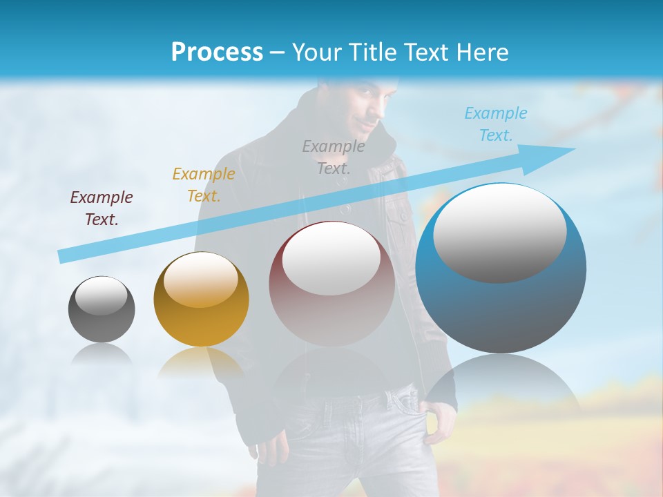 Optimistic Autumn Background PowerPoint Template