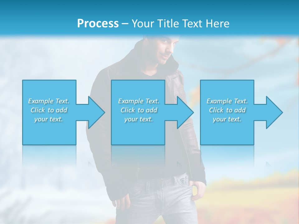 Optimistic Autumn Background PowerPoint Template