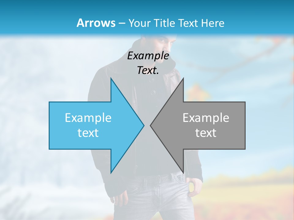 Optimistic Autumn Background PowerPoint Template