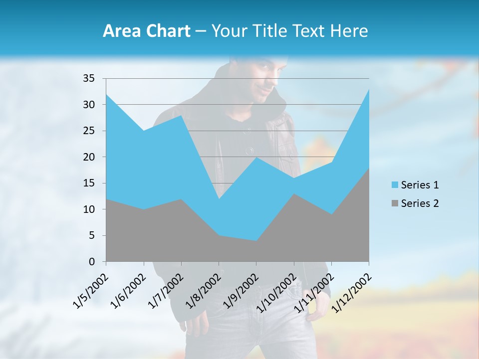 Optimistic Autumn Background PowerPoint Template