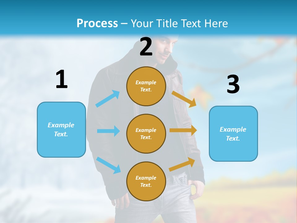Optimistic Autumn Background PowerPoint Template