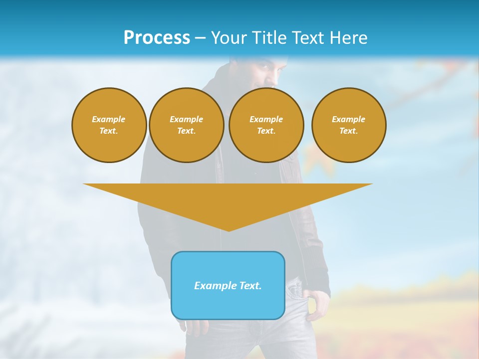 Optimistic Autumn Background PowerPoint Template