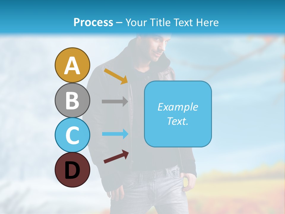 Optimistic Autumn Background PowerPoint Template