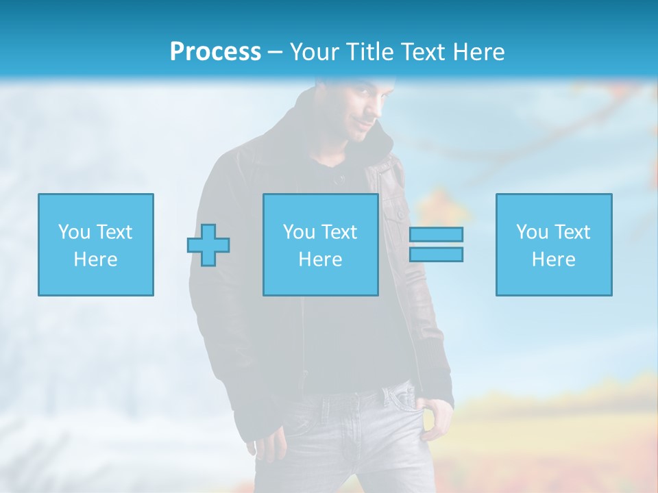 Optimistic Autumn Background PowerPoint Template