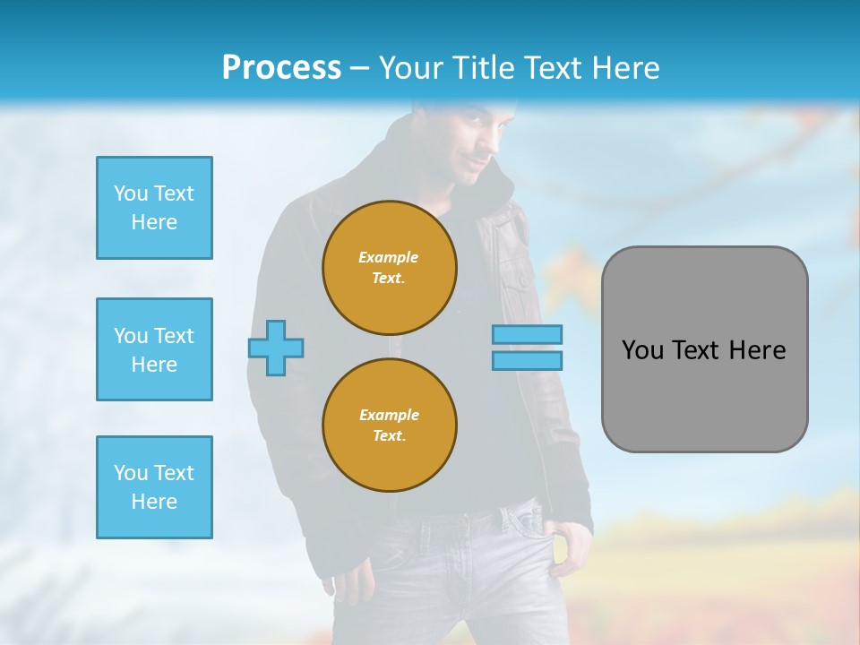 Optimistic Autumn Background PowerPoint Template