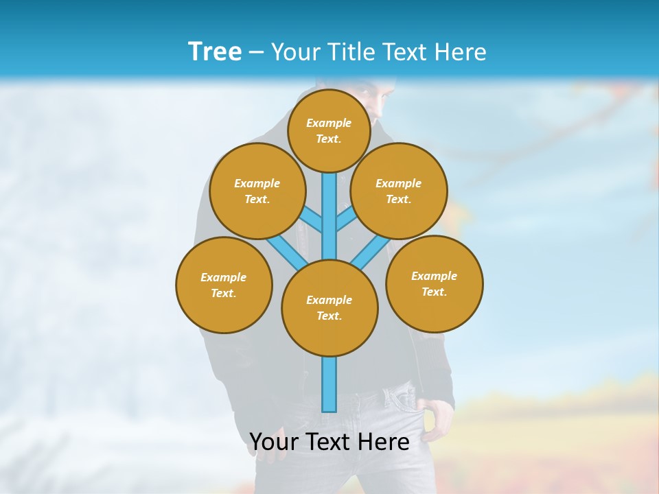 Optimistic Autumn Background PowerPoint Template