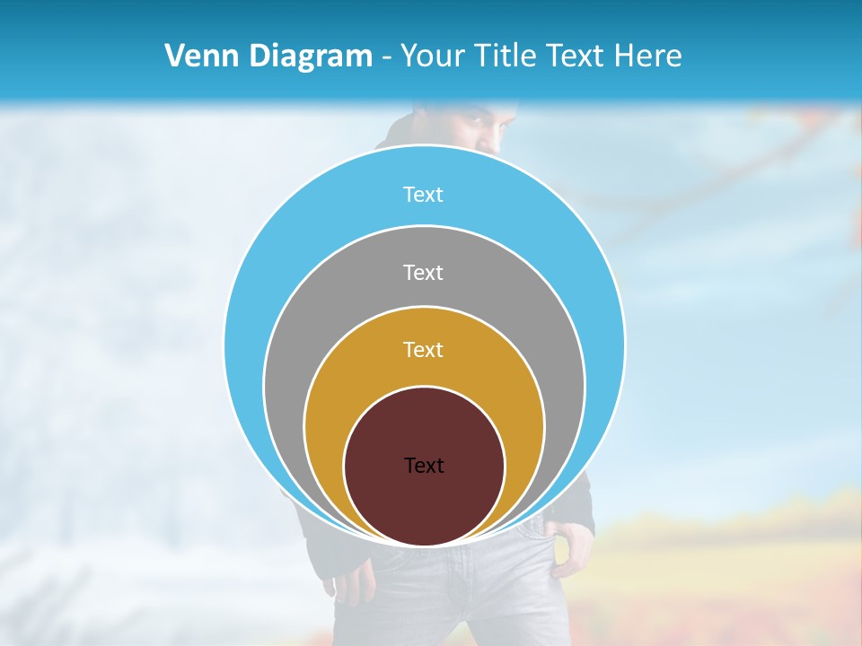 Optimistic Autumn Background PowerPoint Template