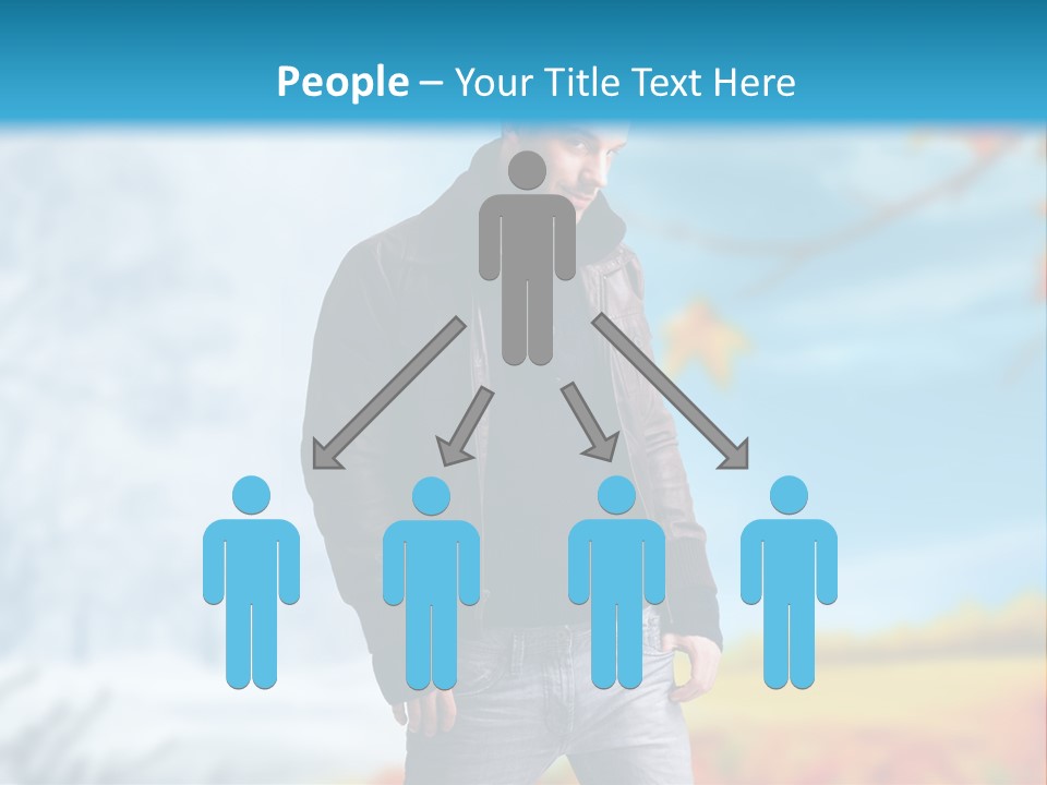 Optimistic Autumn Background PowerPoint Template