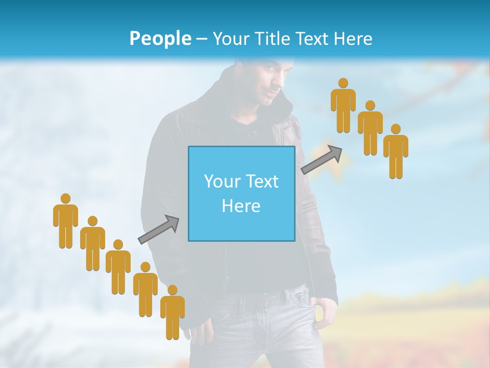 Optimistic Autumn Background PowerPoint Template