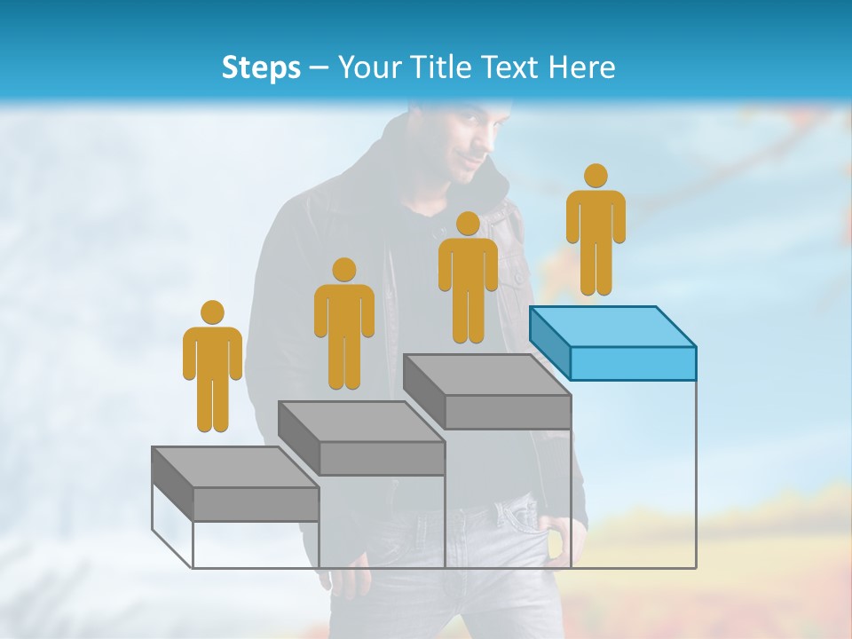 Optimistic Autumn Background PowerPoint Template