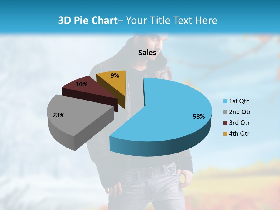 Optimistic Autumn Background PowerPoint Template