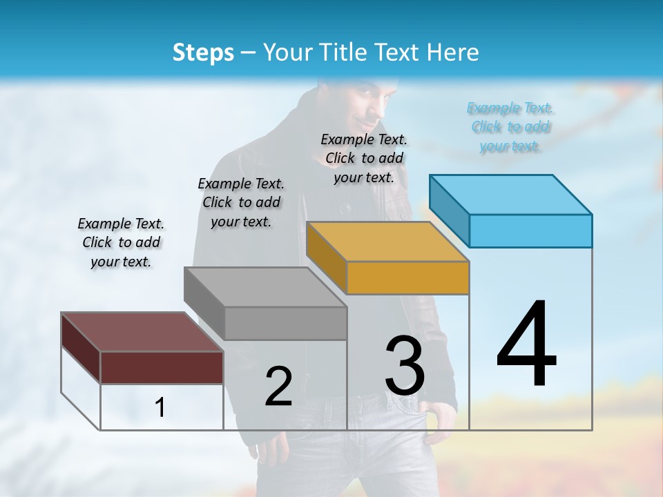 Optimistic Autumn Background PowerPoint Template