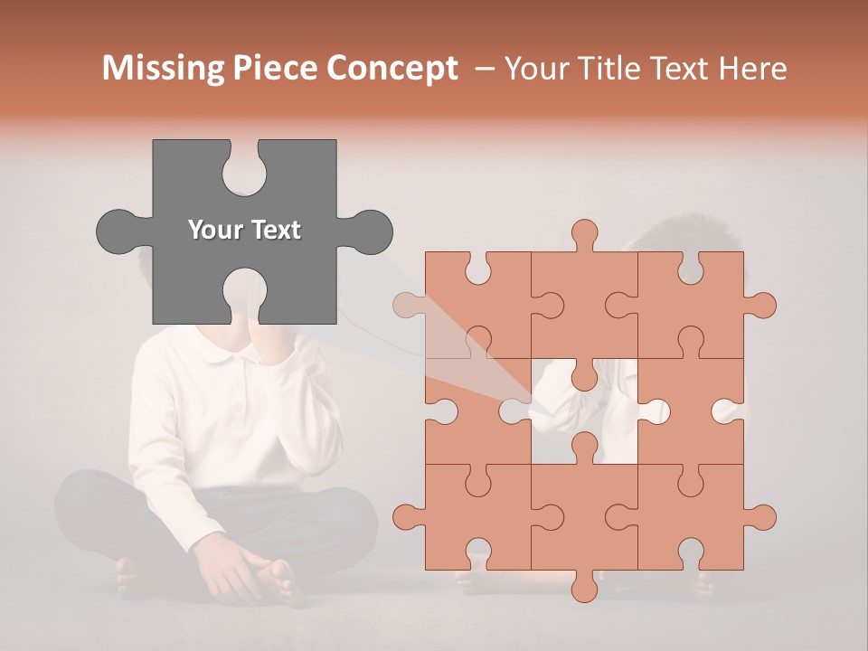 Connection Play Child PowerPoint Template