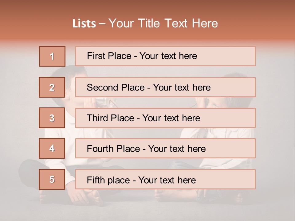 Connection Play Child PowerPoint Template