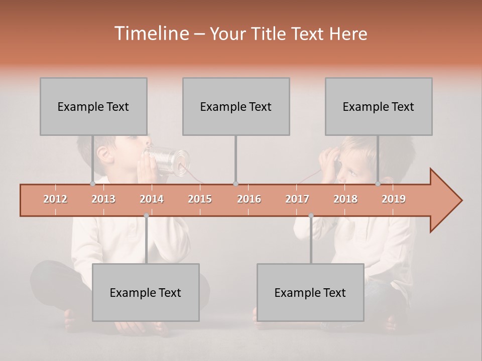 Connection Play Child PowerPoint Template