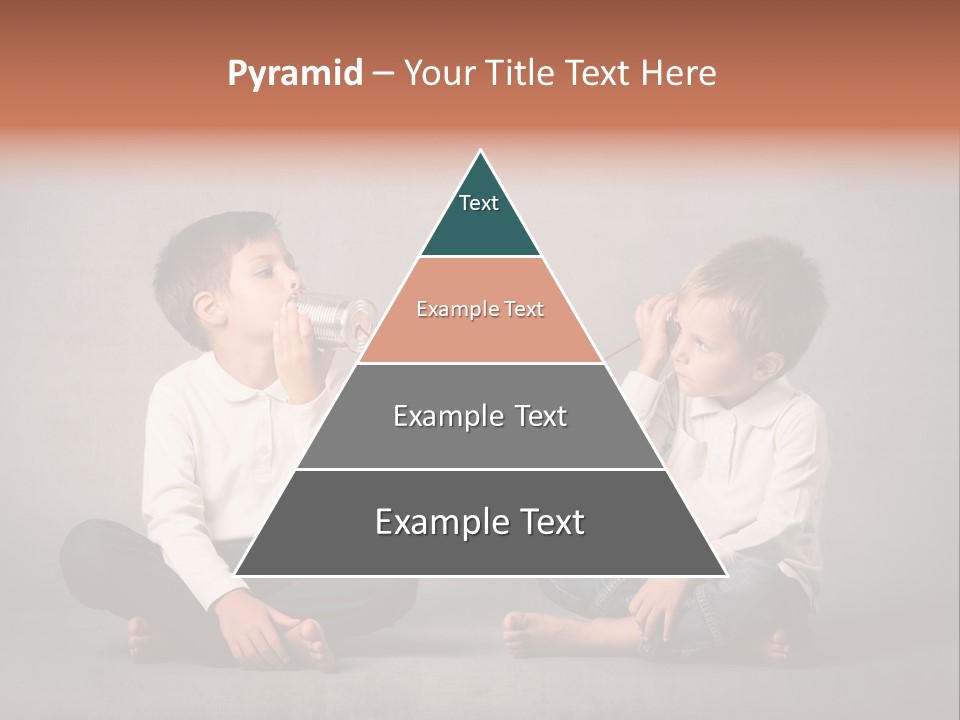 Connection Play Child PowerPoint Template