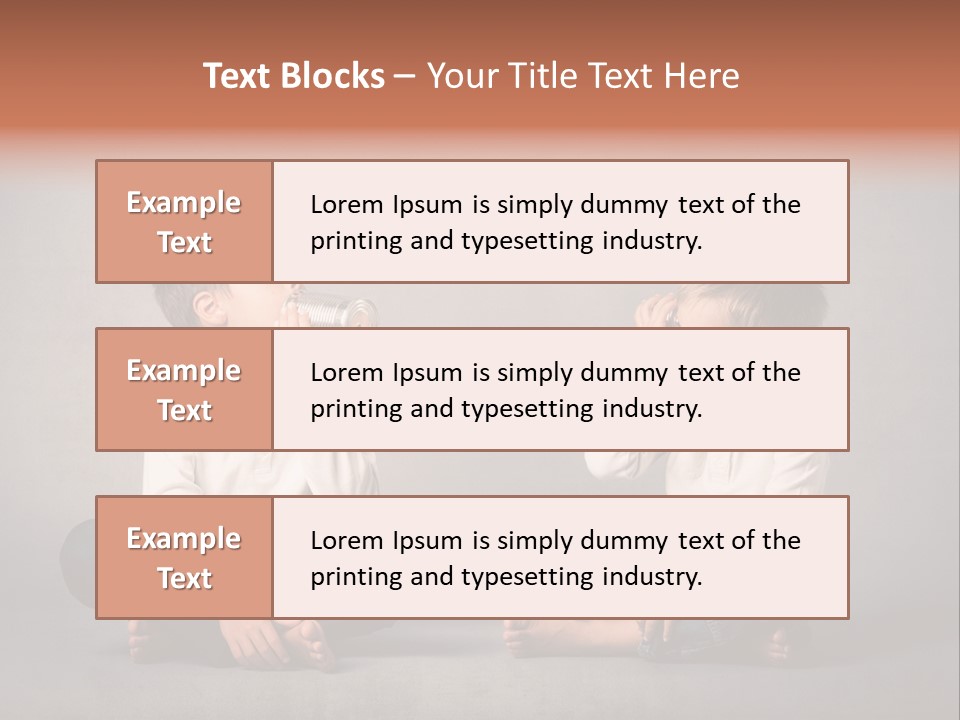 Connection Play Child PowerPoint Template