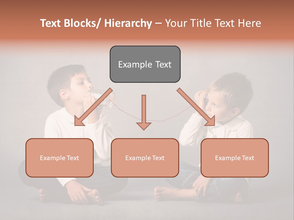Connection Play Child PowerPoint Template