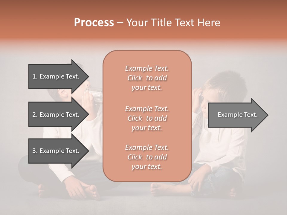 Connection Play Child PowerPoint Template