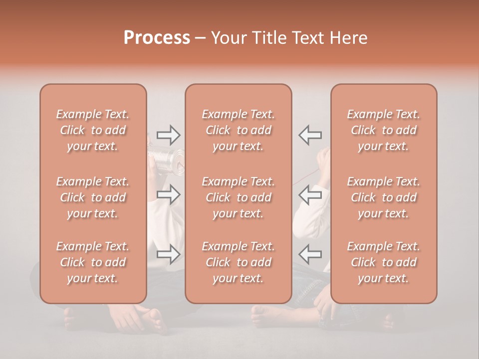 Connection Play Child PowerPoint Template